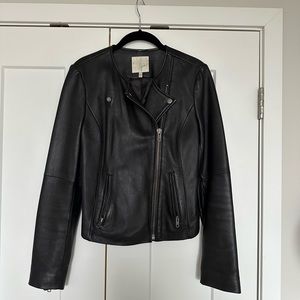 Joie Leather Moto Jacket